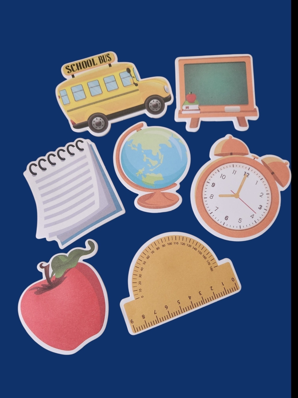 School-Themed Sticky Note Set X 7